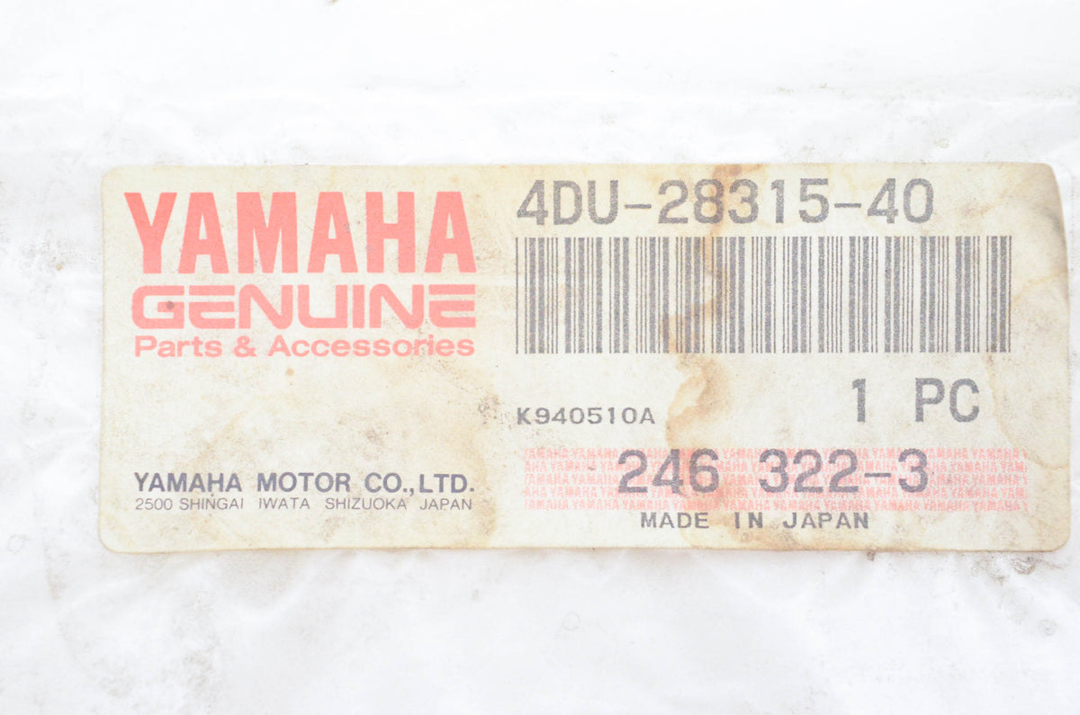 New OEM Yamaha 4DU-28315-40-00 Seca II Emblem Decal NOS