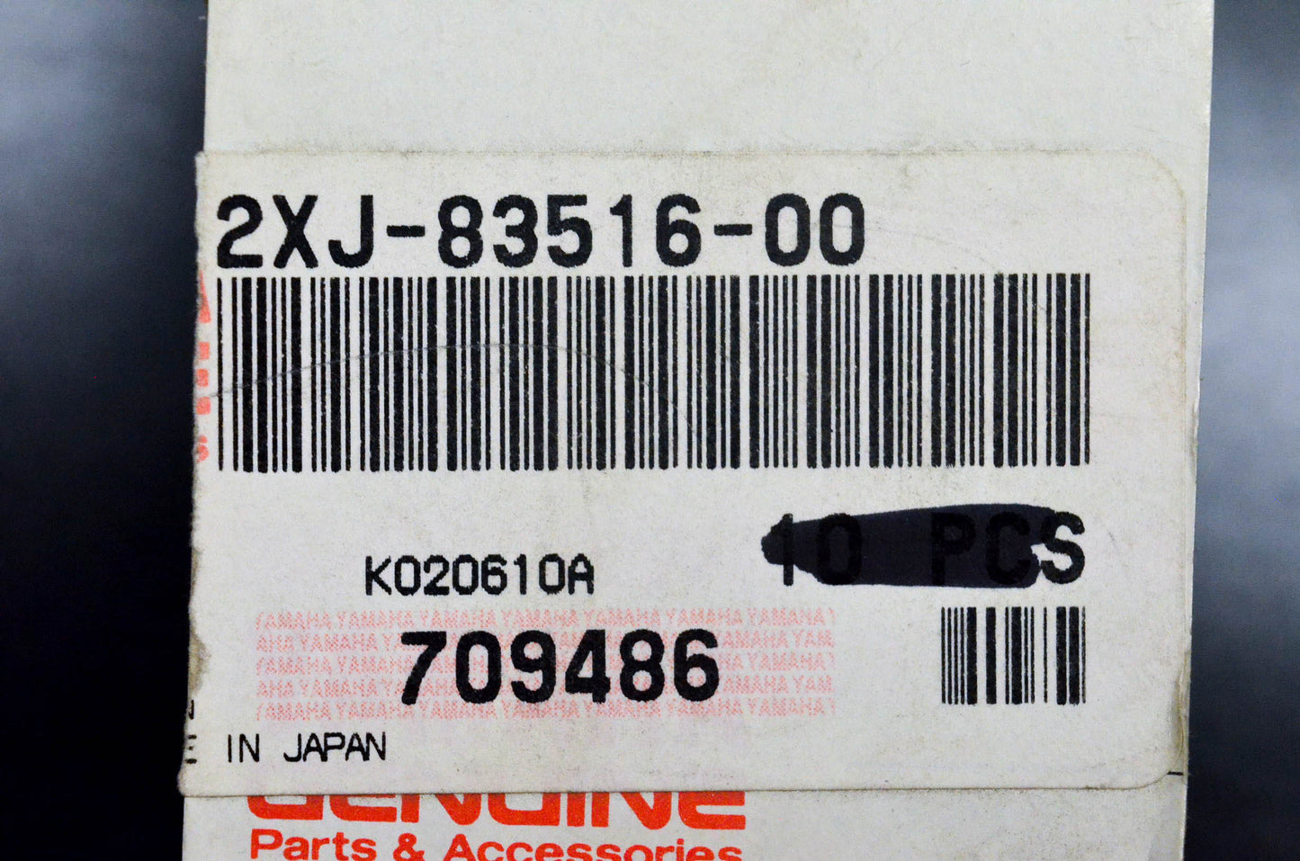 New OEM Yamaha 2XJ-83516-00-00 Stanley Bulb 12v3.4w HD NOS