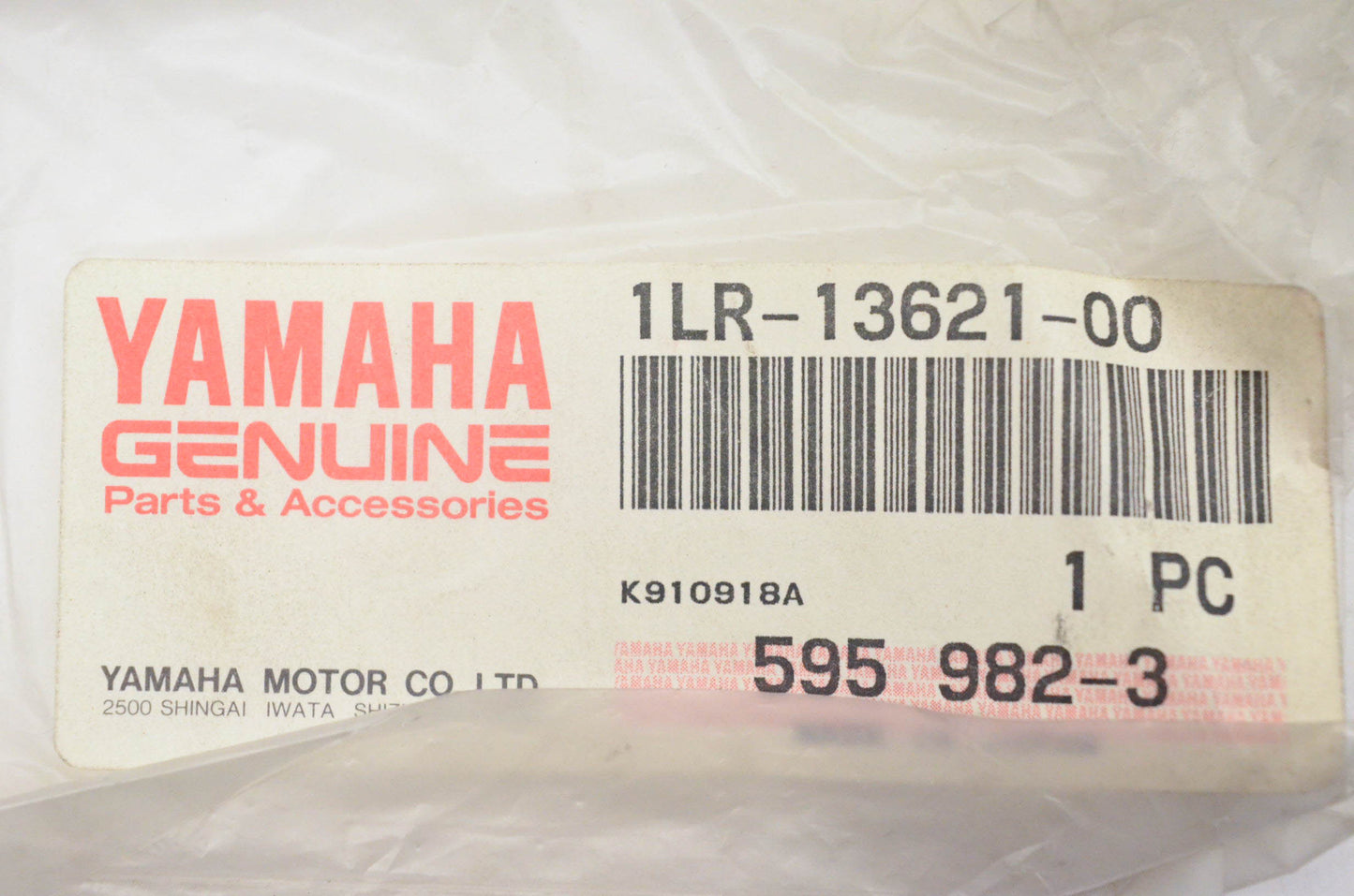 New OEM Yamaha 1LR-13621-00-00 Valve Seat Gasket NOS
