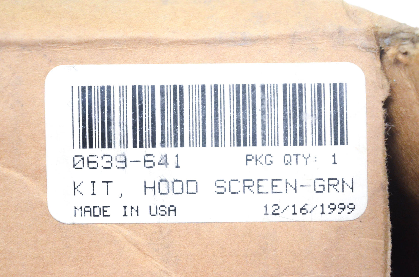 New OEM Arctic Cat 0639-641 Green Hood Screen Kit NOS