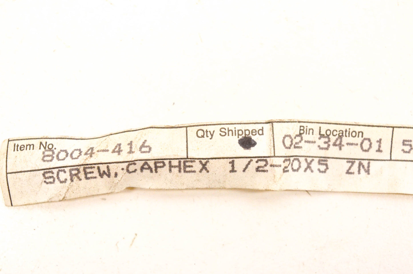 New OEM Arctic Cat 8004-416 Clutch Bolt NOS
