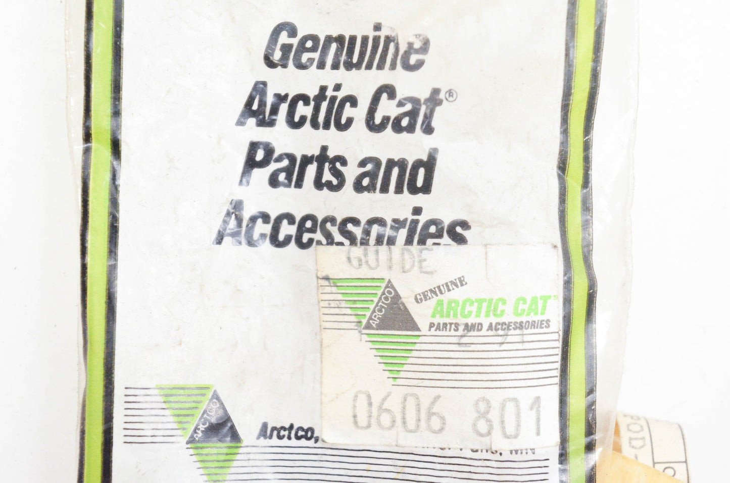 New OEM Arctic Cat 0606-801 Left Hand Hood Pin Guide NOS