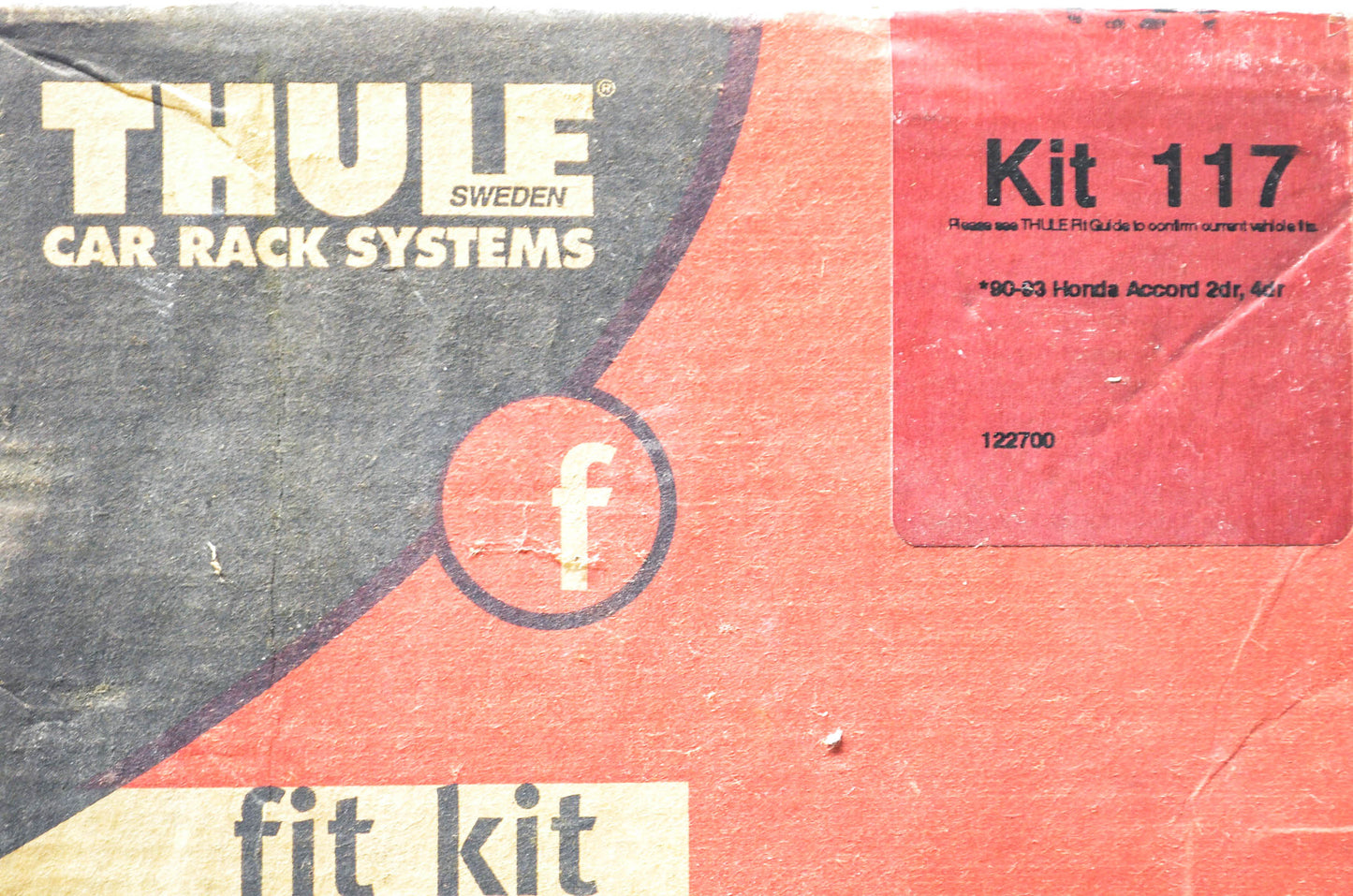 Thule 122700, KIT117 Fit Kit NOS