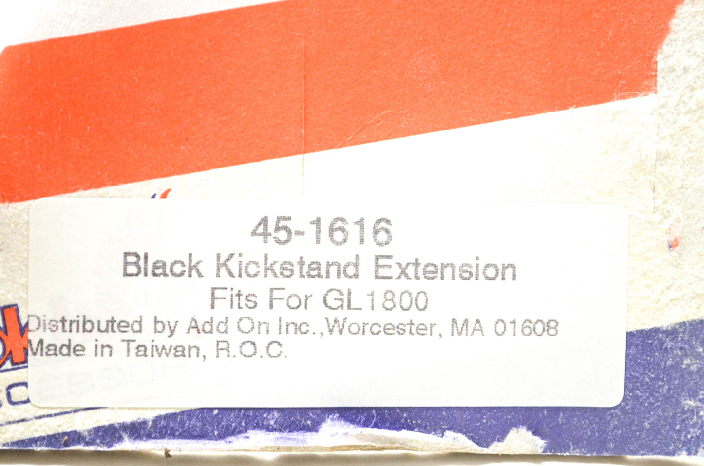 AddOn Accessories 45-1616 Kickstand Extension for GL1800 NOS
