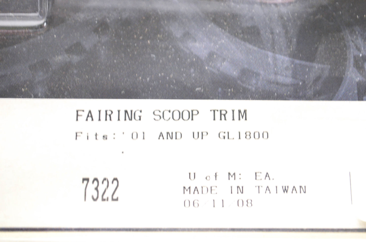 Kuryakyn 7322 Fairing Trim Scoop NOS