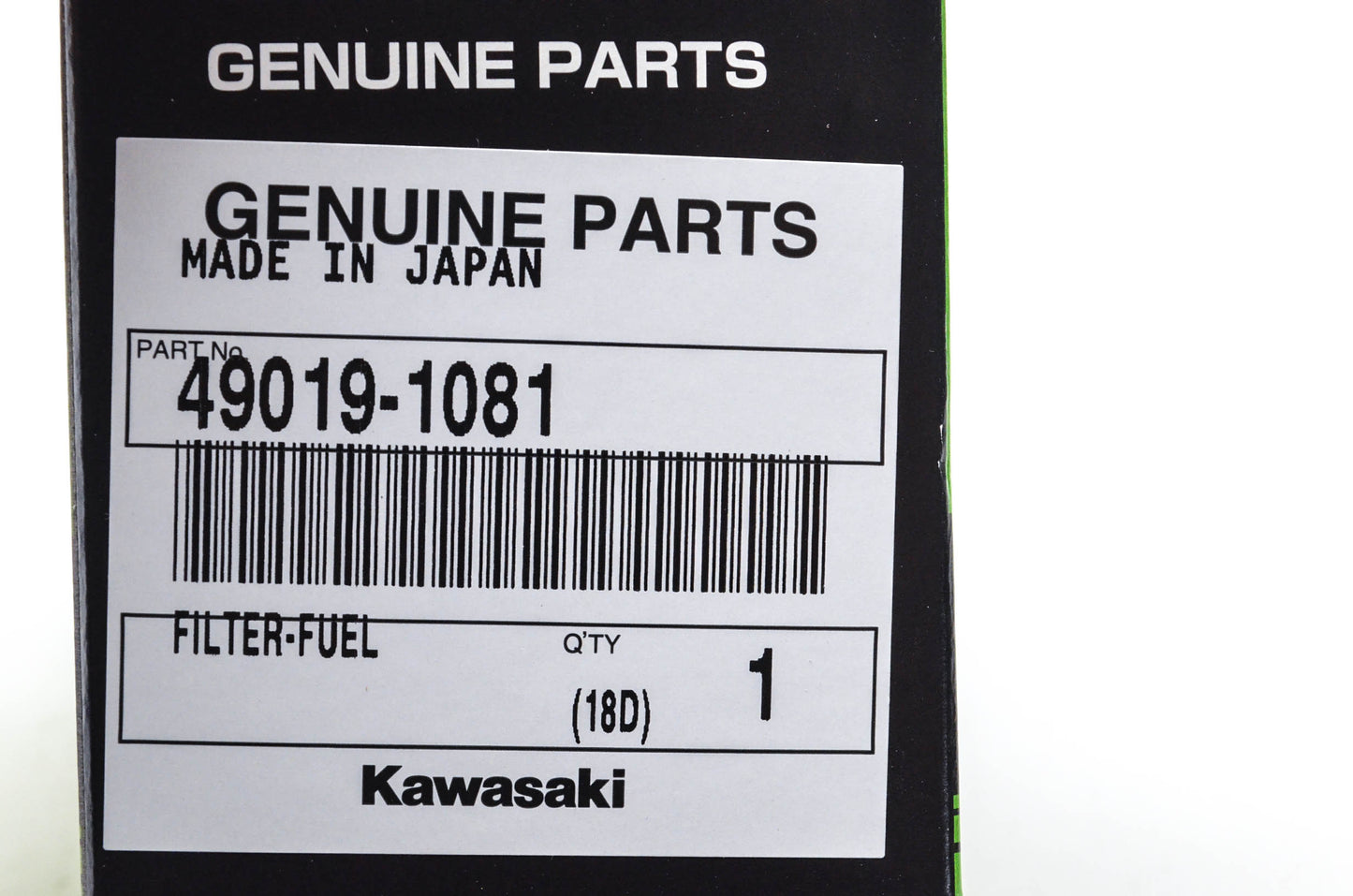 New OEM Kawasaki 49019-1081 Fuel Filter NOS