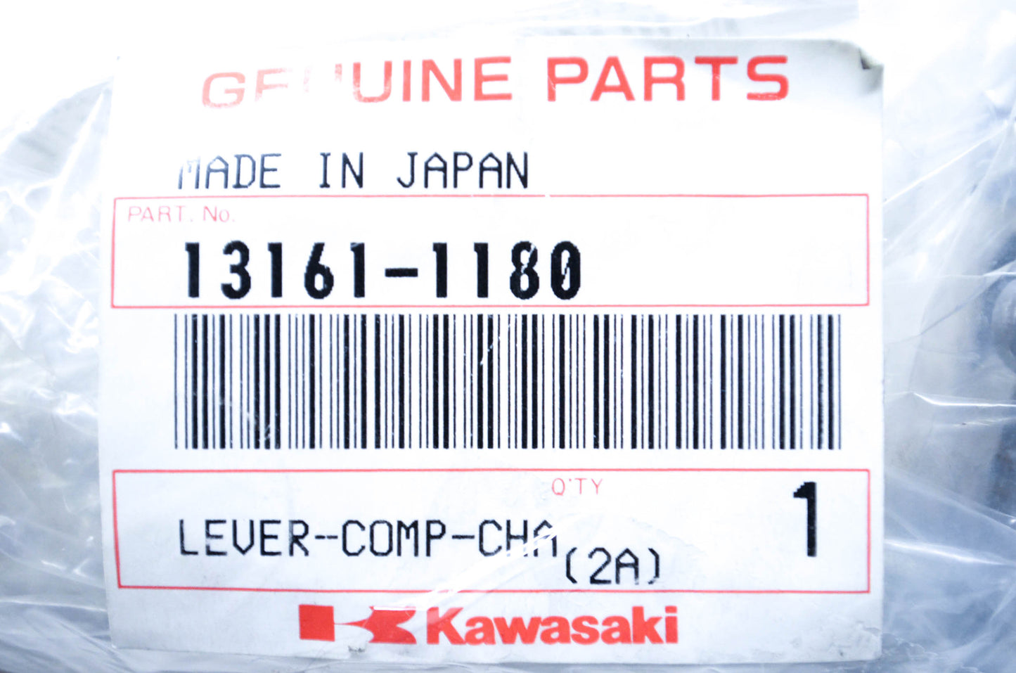 New OEM Kawasaki 13161-1180 Shift Shaft NOS