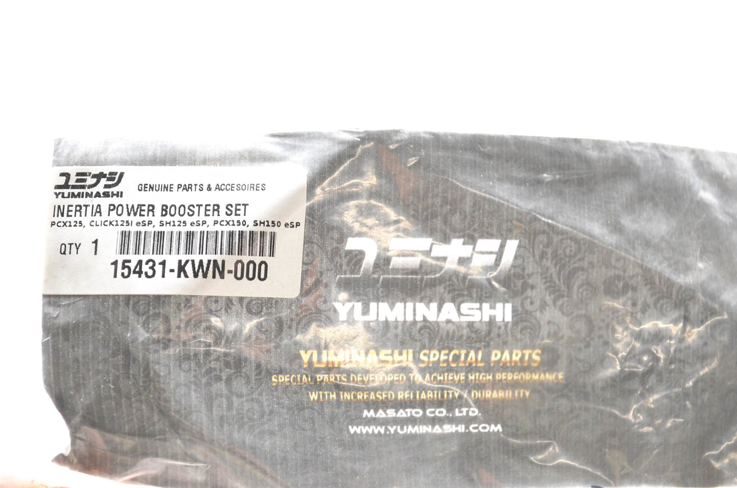 Yuminashi 15431-KWN-000 Inertia Power Booster Kit NOS
