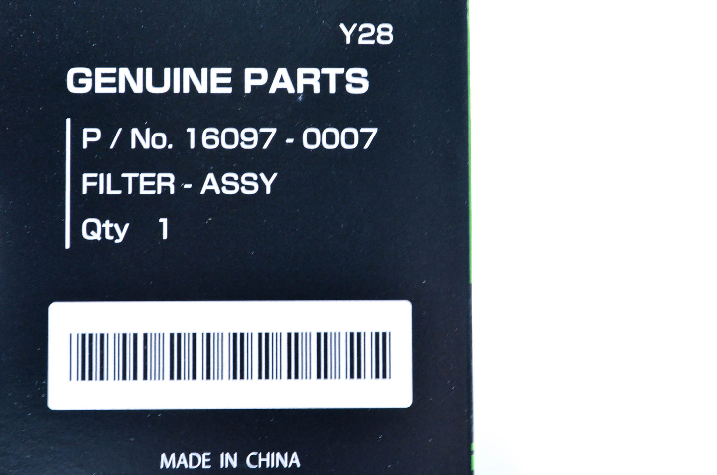 New OEM Kawasaki 16097-0007 Oil Filter Assembly NOS