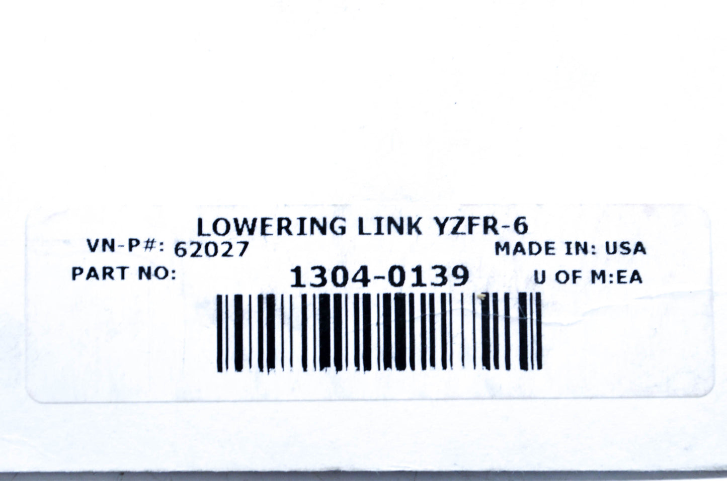 Pingel 1304-0139, 13040139, 62027 Lowering Link NOS