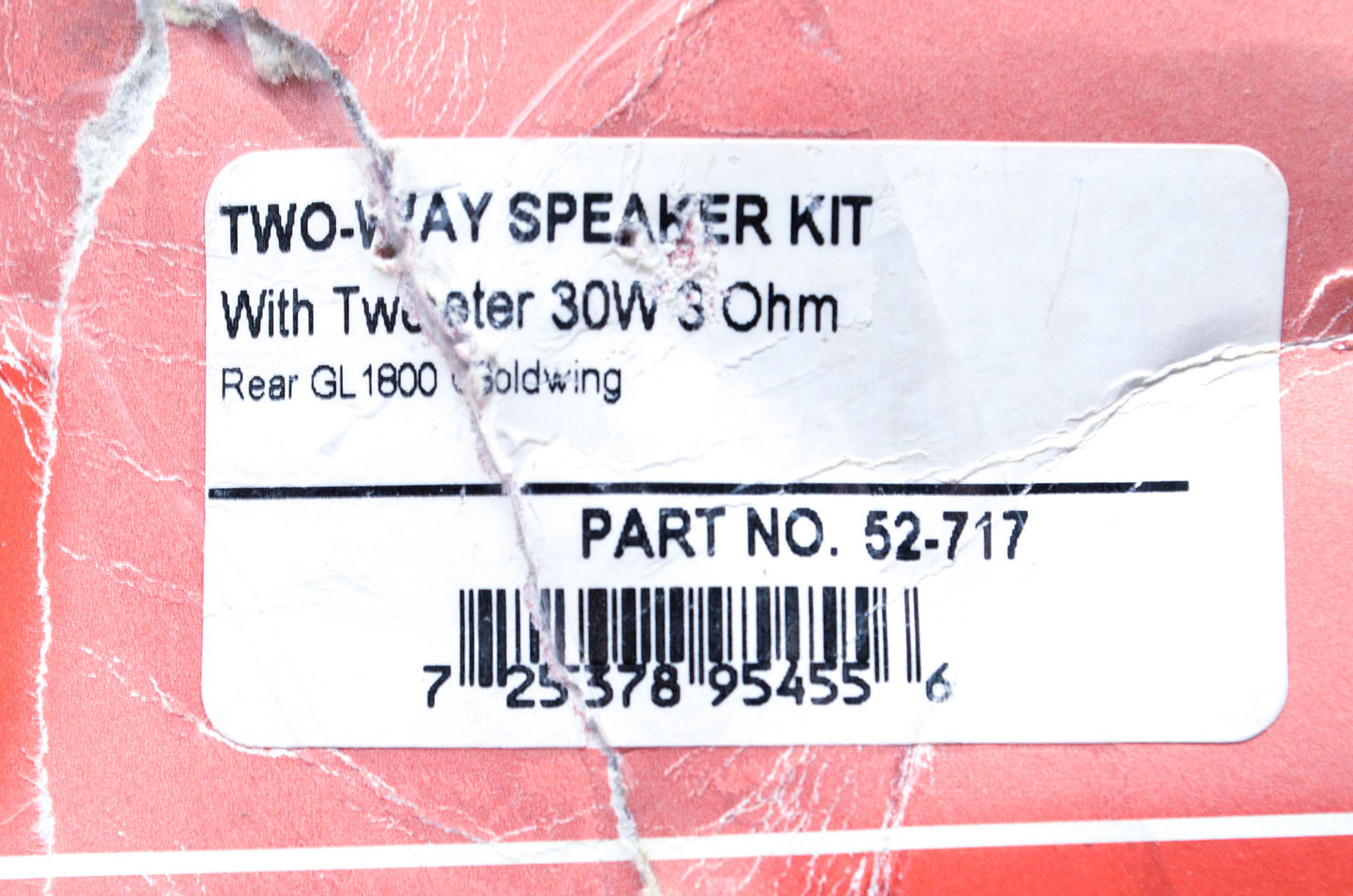 Show Chrome 52-717 Two Way Speaker Kit NOS