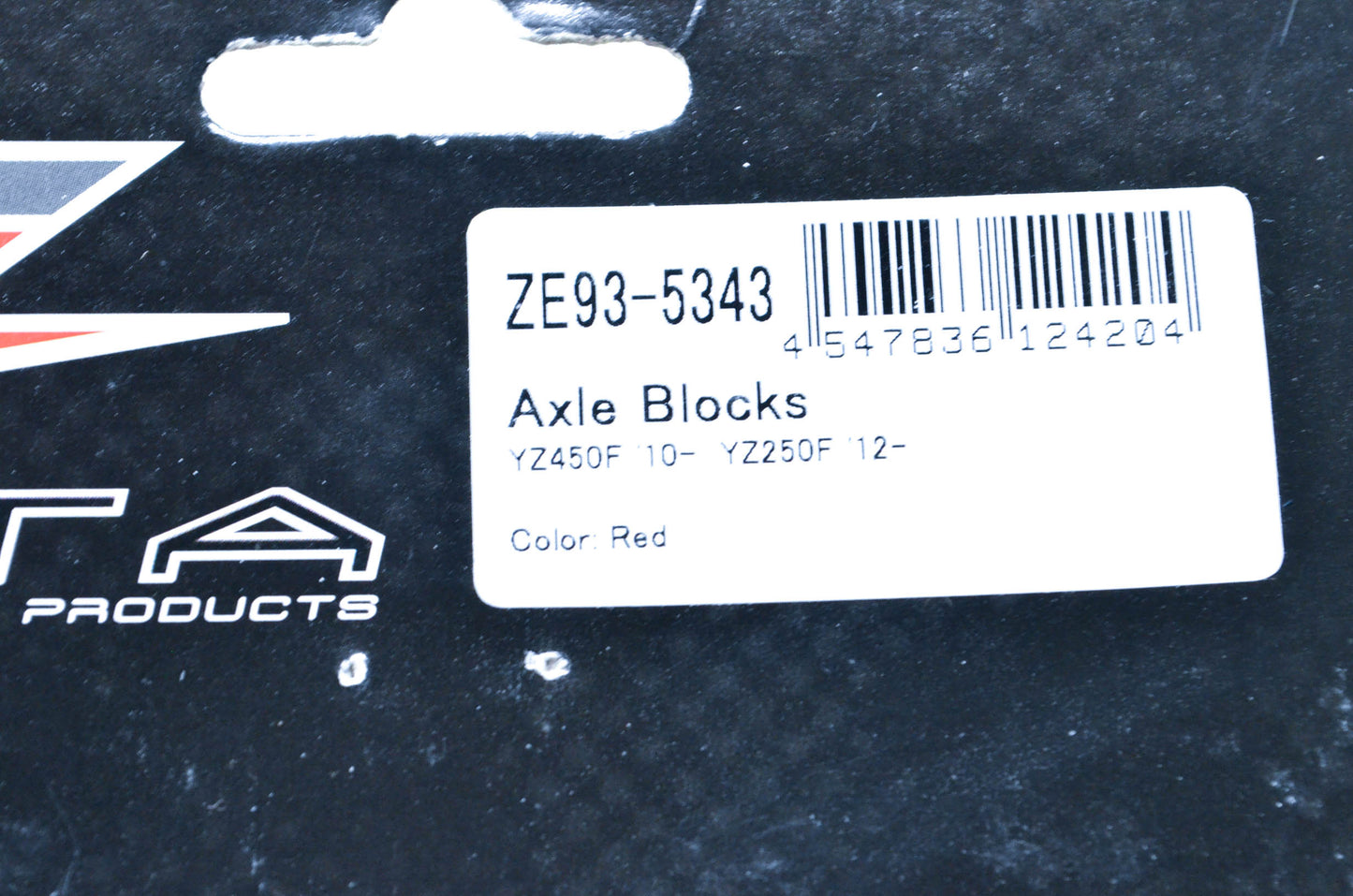 Zeta ZE93-5343 Axle Block Kit NOS