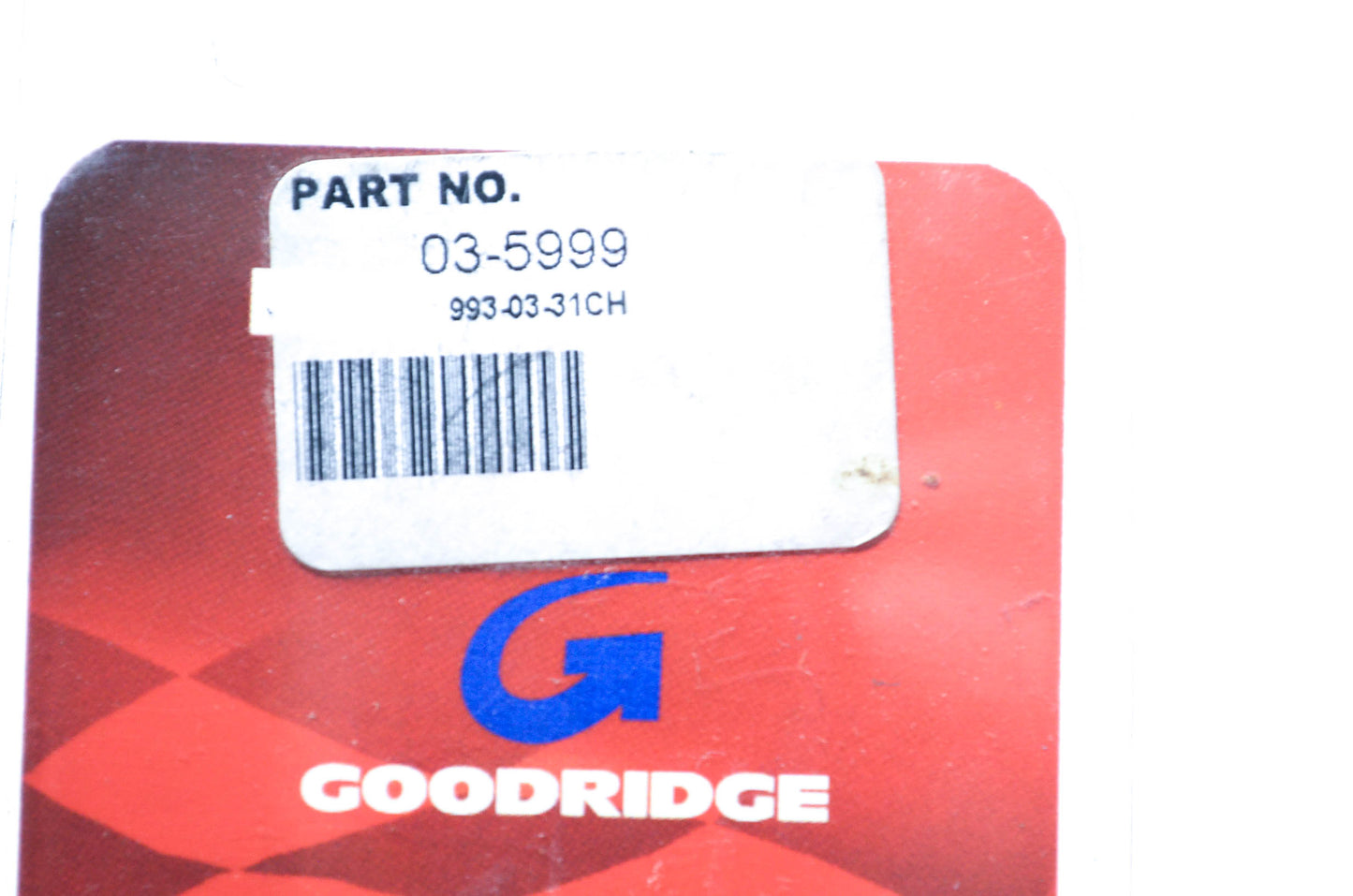 Goodridge 03-5999 Double Banjo Bolt Kit NOS