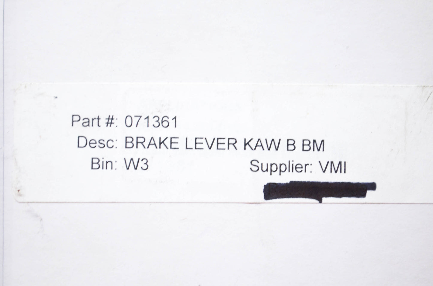 BikeMaster 071361 Brake Lever NOS