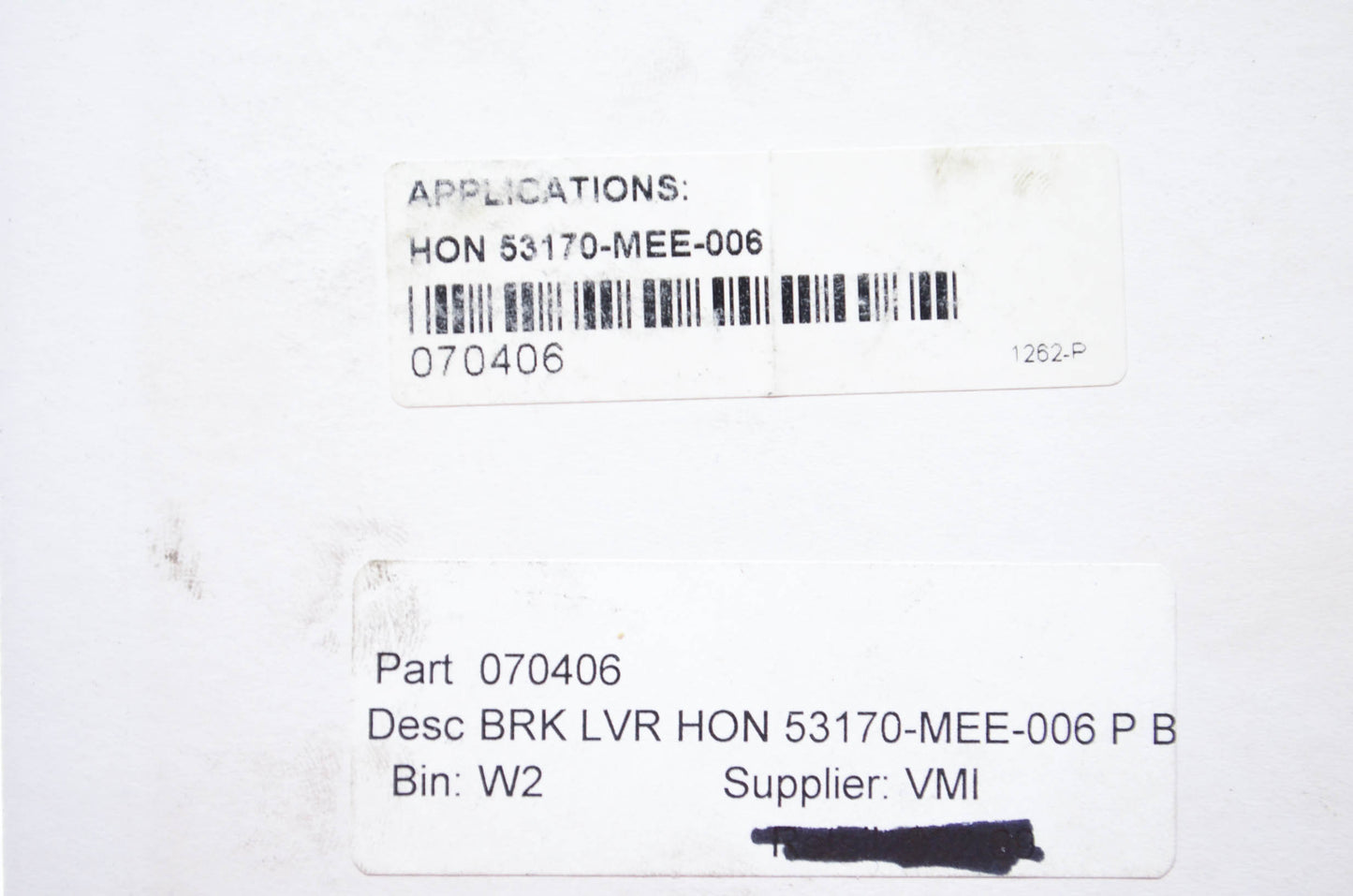 BikeMaster 070406 Brake Lever NOS