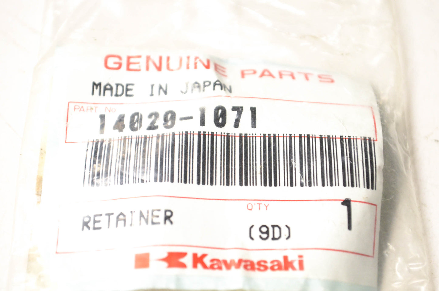 OEM Kawasaki 14020-1071 Retainer