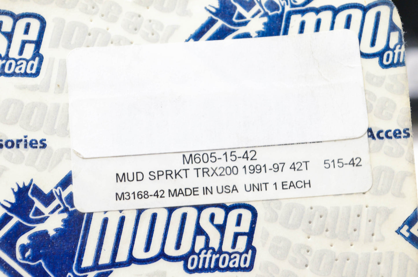 Moose Racing M605-15-42 Sprocket 42T NOS
