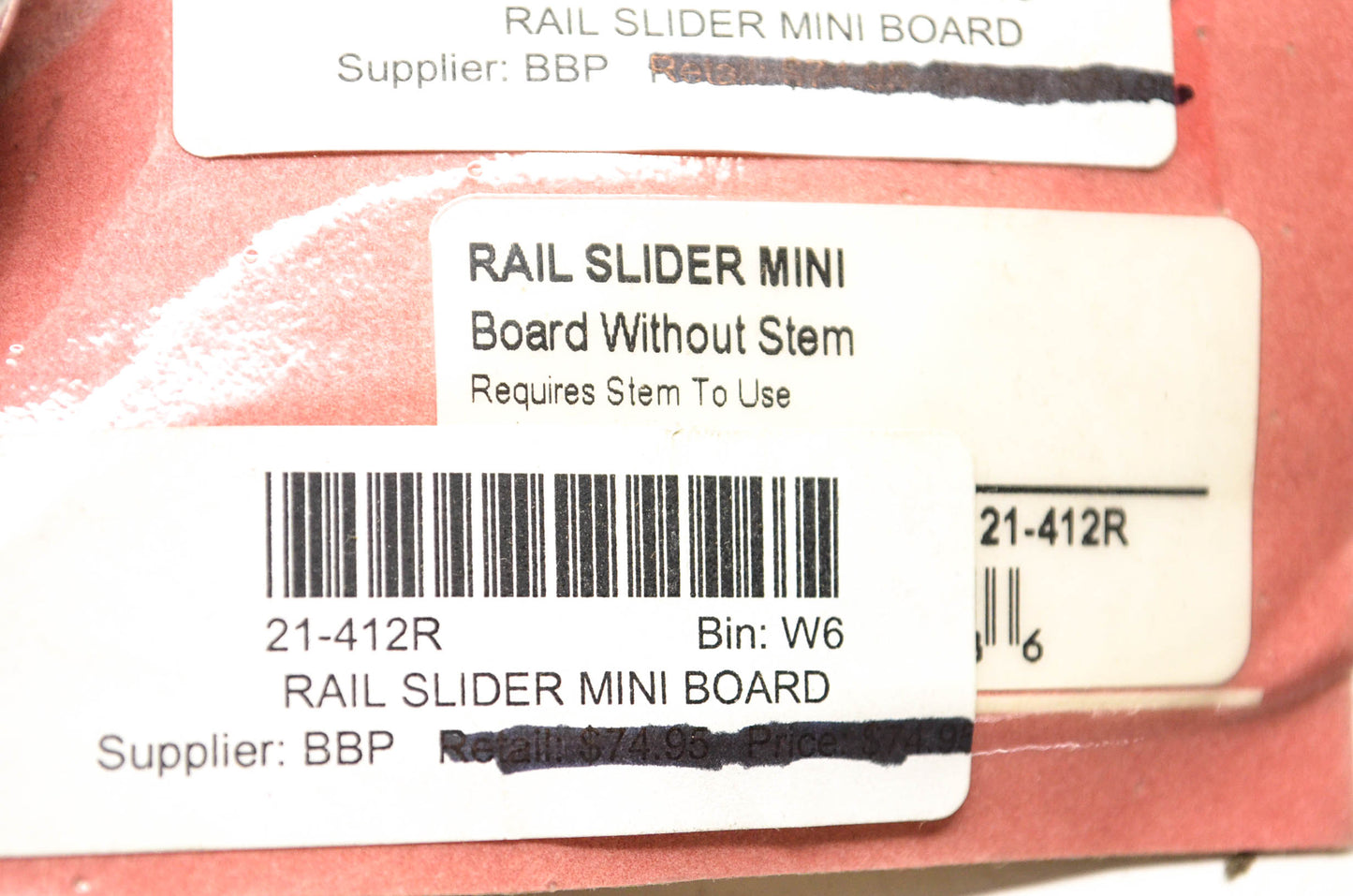 Show Chrome 21-412R Rail Slider Kit NOS