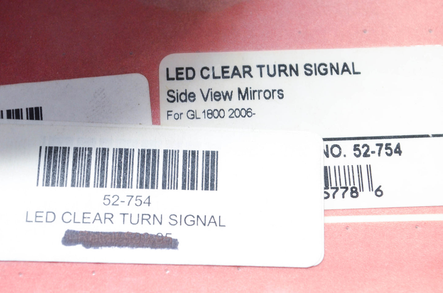 Show Chrome 52-754 LED Clear Turnsignal Kit NOS