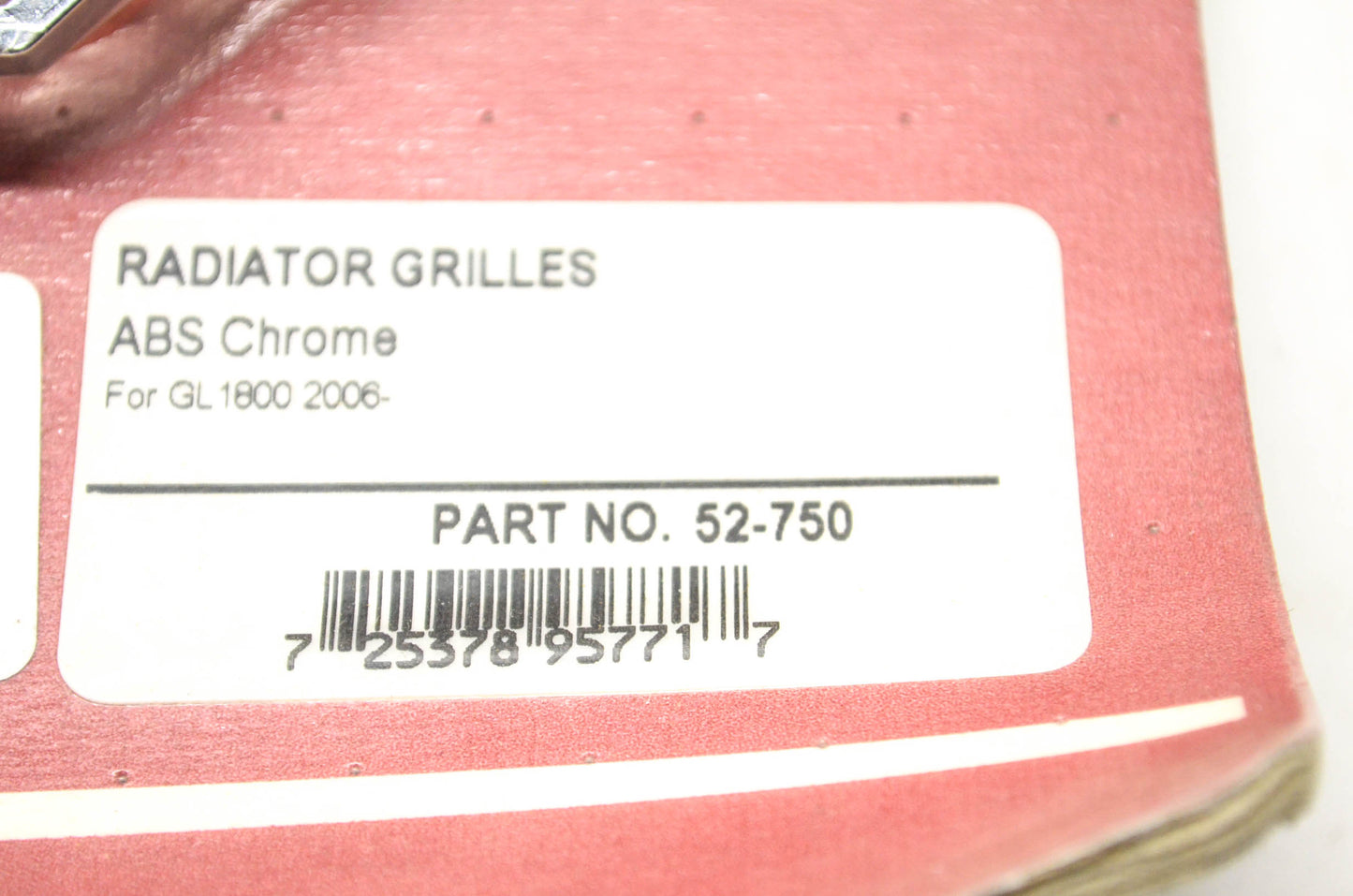 Show Chrome 52-750 Radiator Grilles NOS