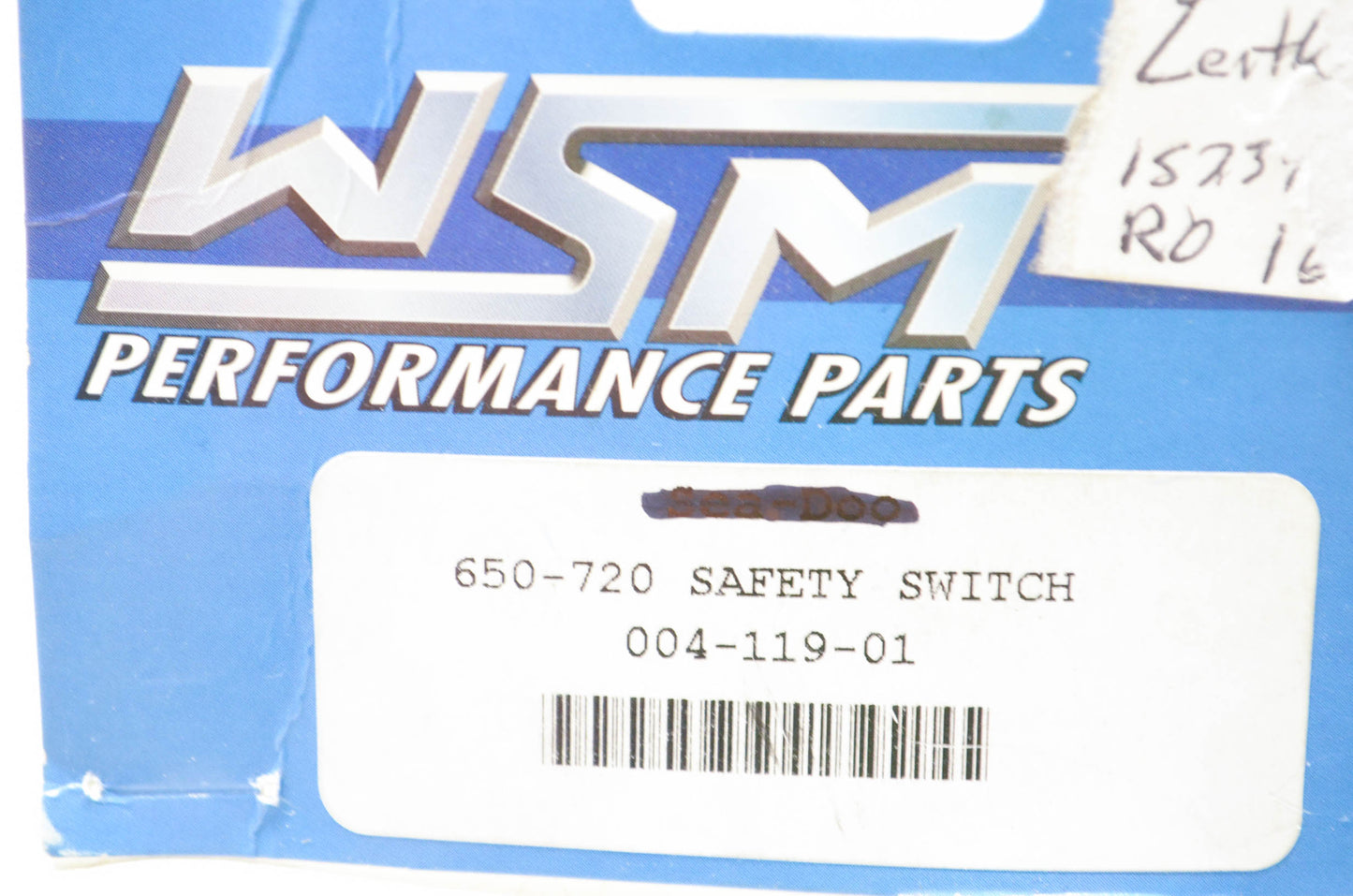 WSM Performance Parts 004-119-01, 650-720 Safety Switch NOS