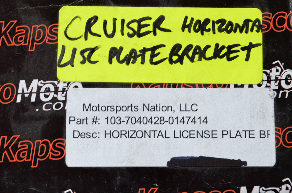 Krator TL229-BS, 103-7040428-0147414 LED License Frame Kit NOS
