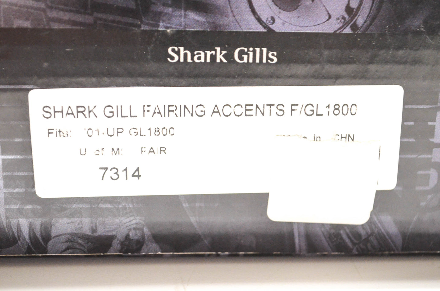 Kuryakyn 7314 Shark Gill Kit NOS