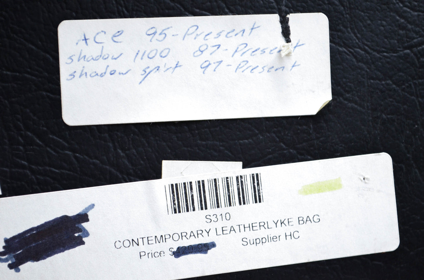 Leather Lyke S310 Saddlebags NOS