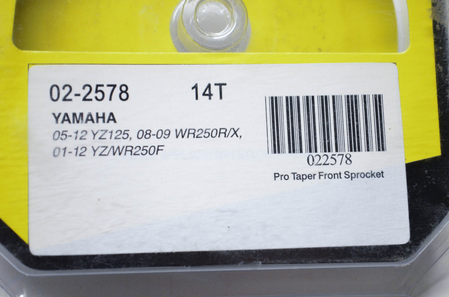 ProTaper 02-2578, 022578 Front Sprocket 14T NOS