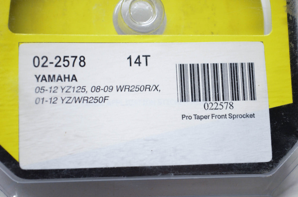 ProTaper 02-2578, 022578 Front Sprocket 14T NOS