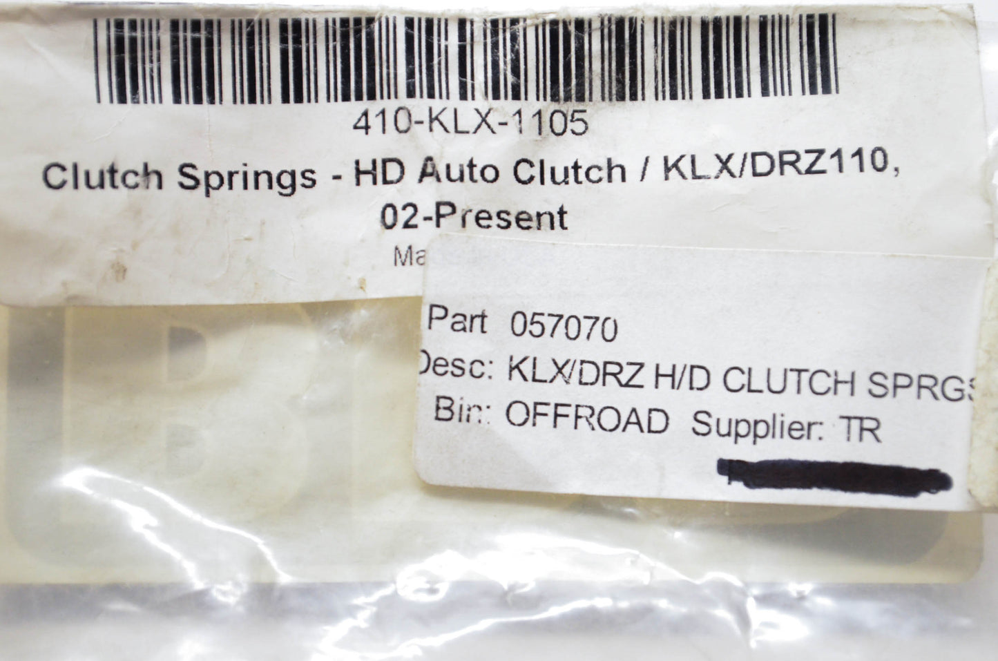 BBR Motorsports 410-KLX-1105, 057070 Clutch Spring Kit NOS