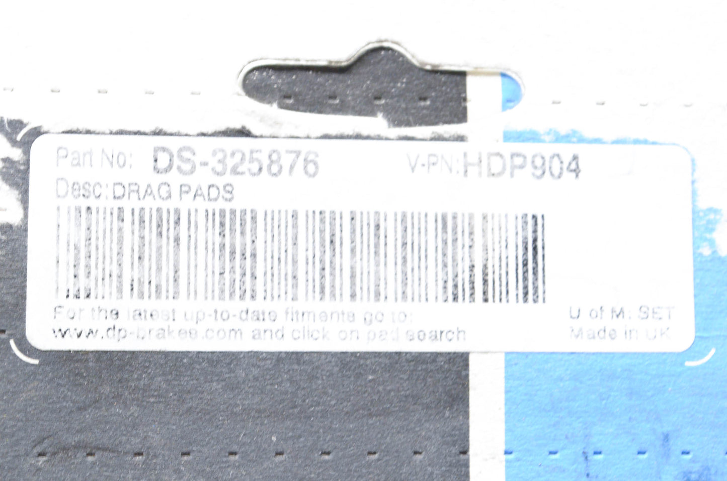 Drag Specialties DS-325876, DS325876 Brake Pad Kit NOS