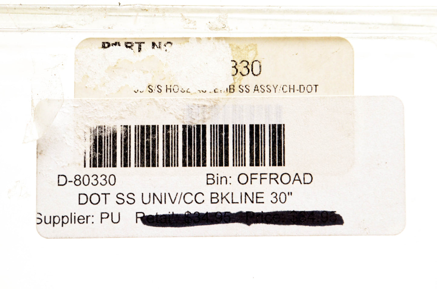 Goodridge D-80330 Brake Hose NOS
