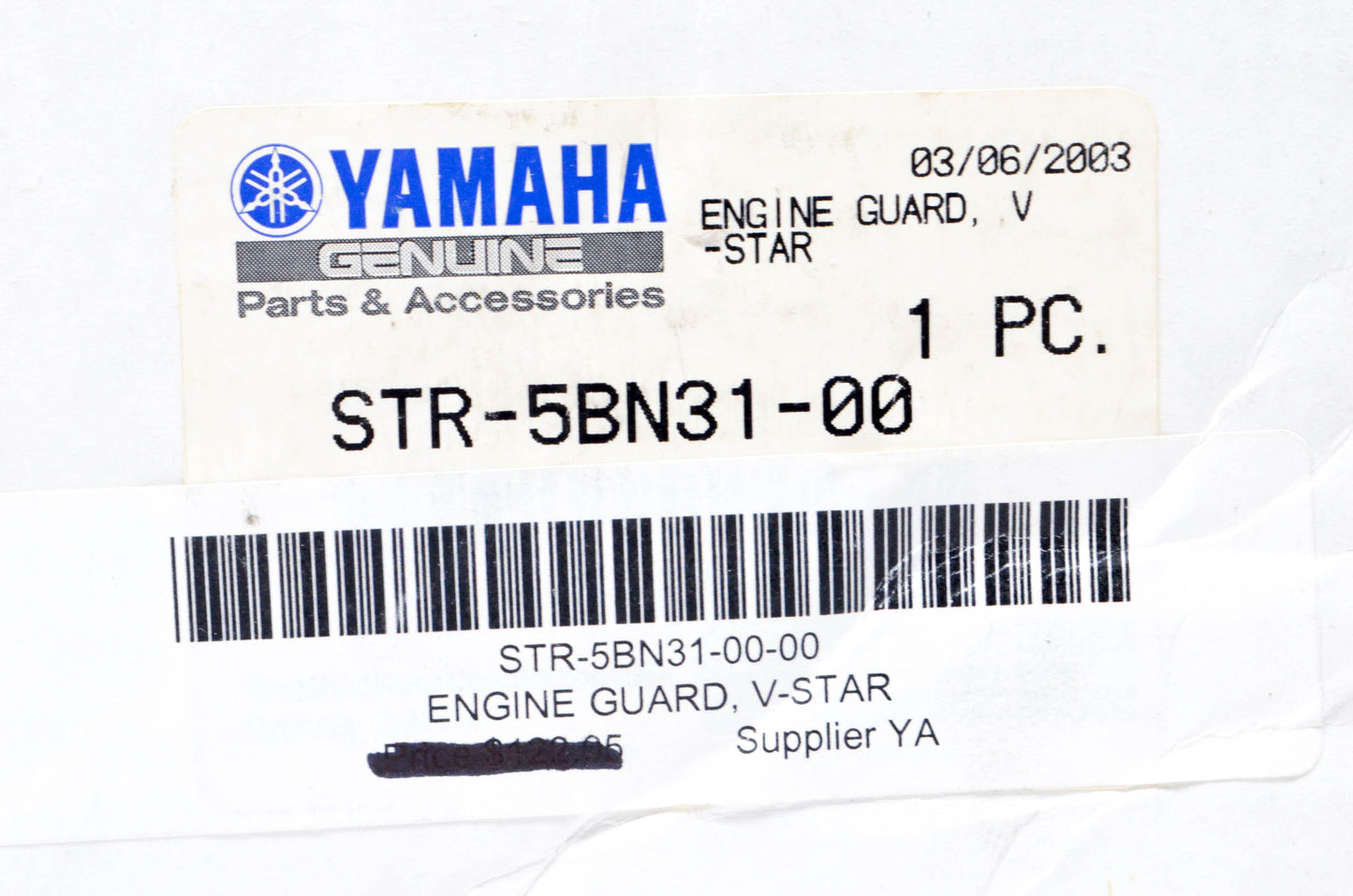 New OEM Yamaha STR-5BN31-00-00 Engine Guard Kit NOS