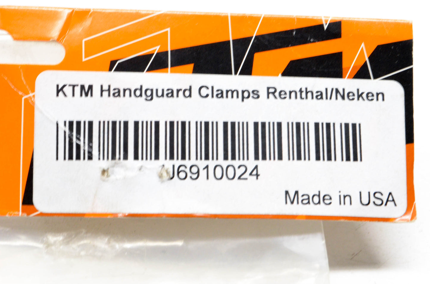 New OEM KTM U6910024 Handguard Clamp Kit NOS