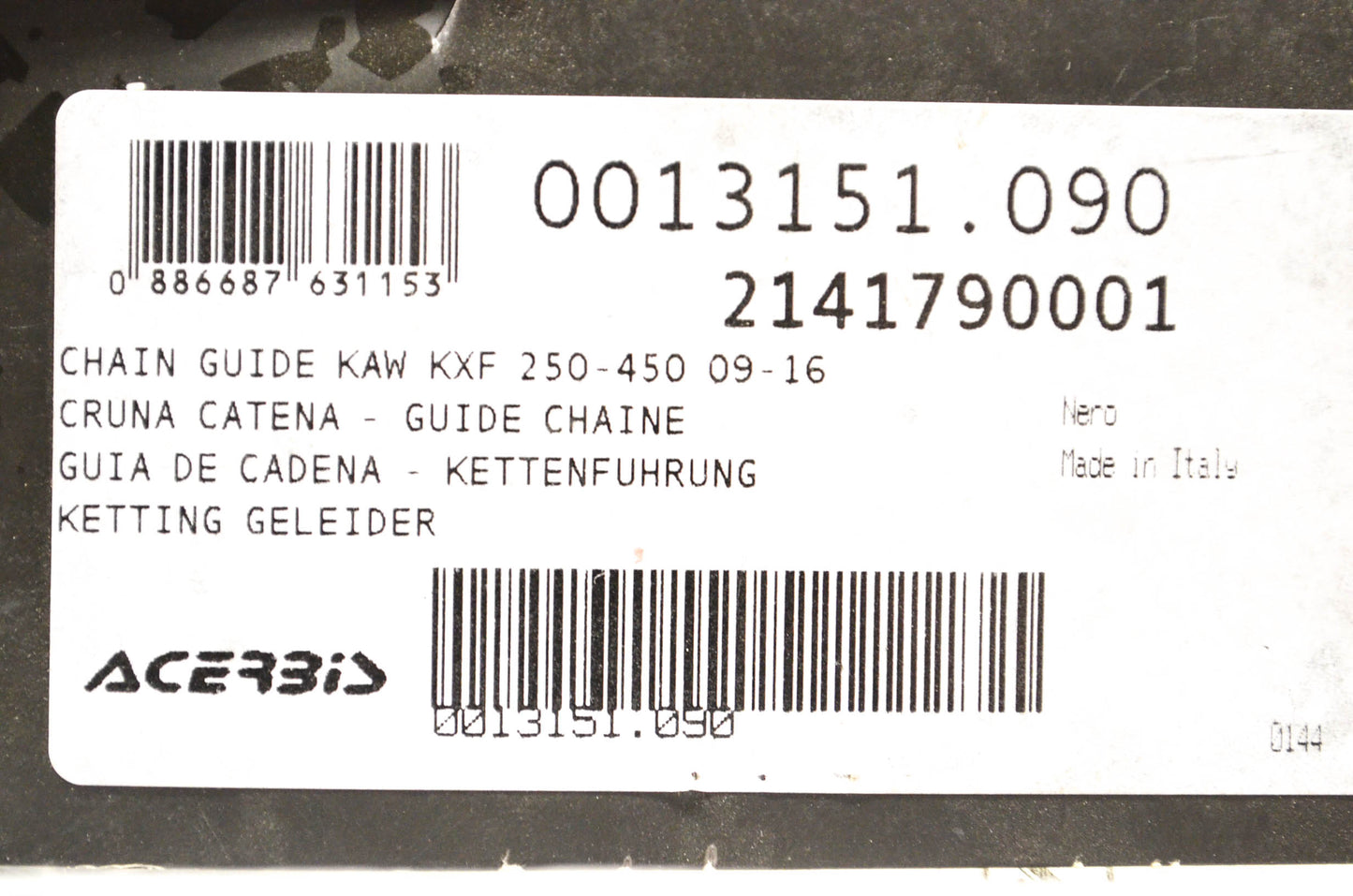 Acerbis 0013151.090, 2141790001 Chain Guide NOS