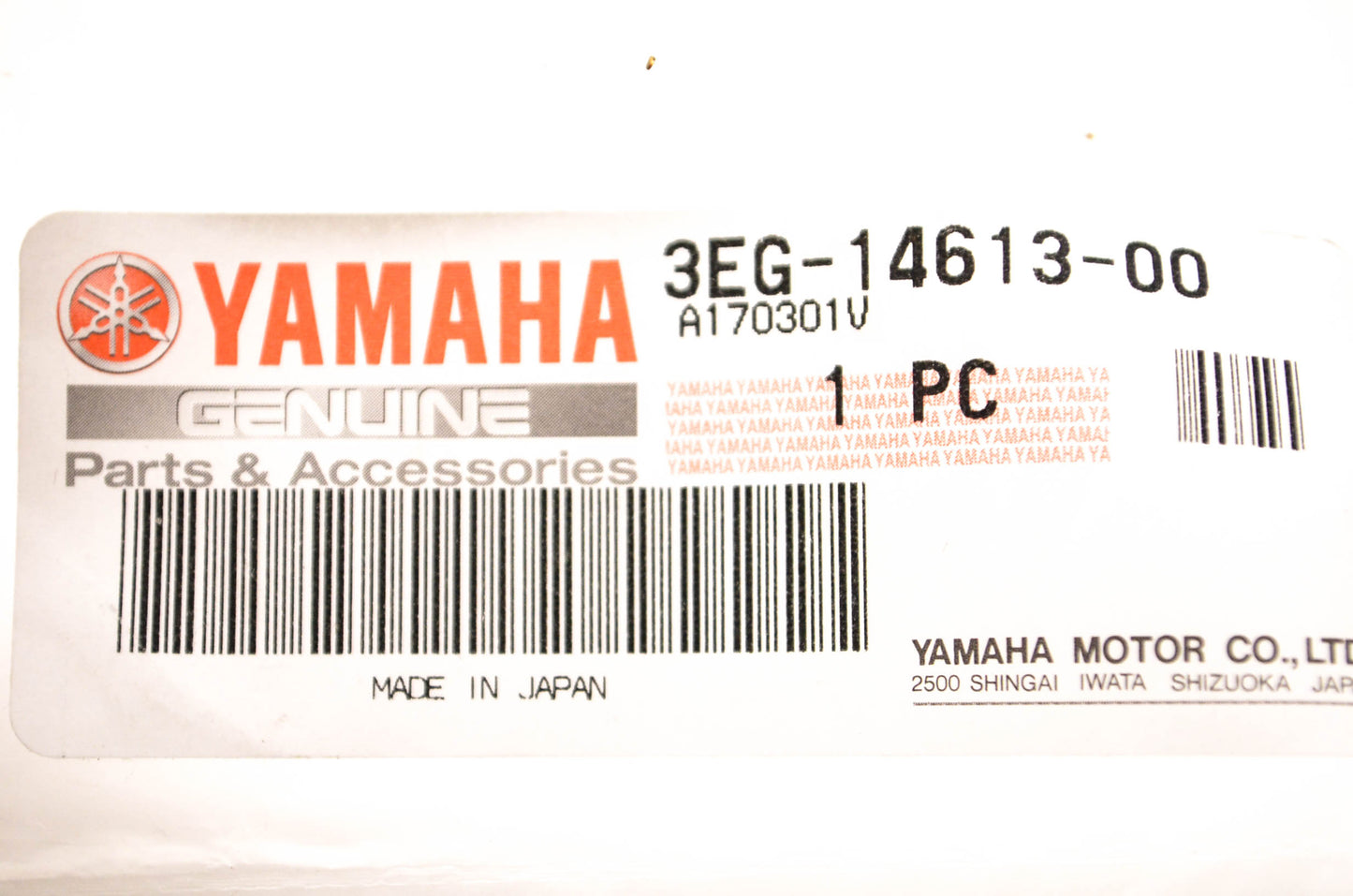 New OEM Yamaha 3EG-14613-00-00 Muffler Pipe Head Gasket NOS