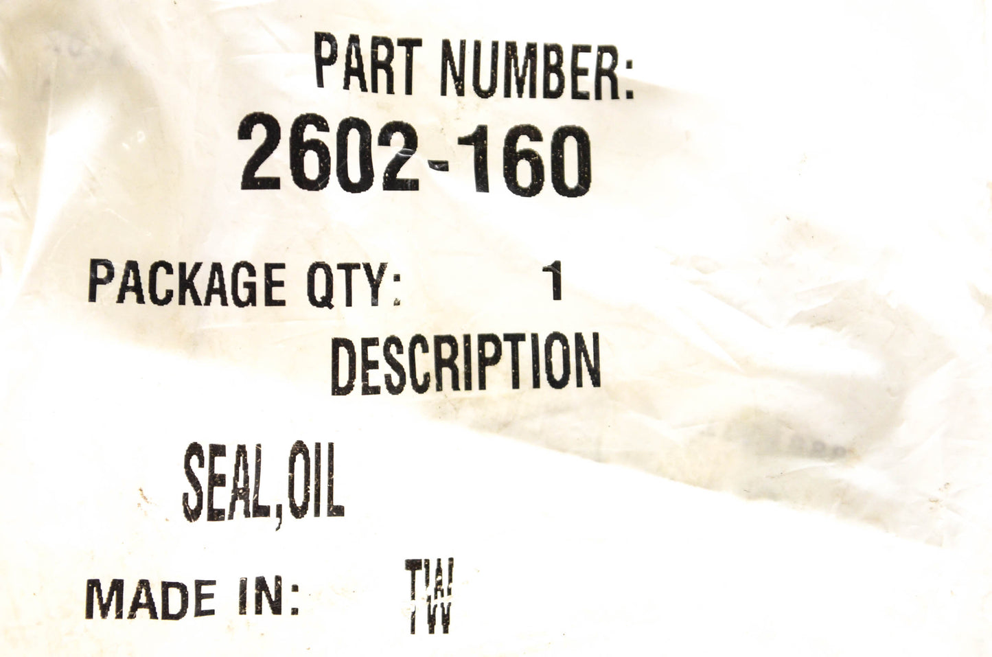 New OEM Arctic Cat 2602-160 Oil Seal NOS