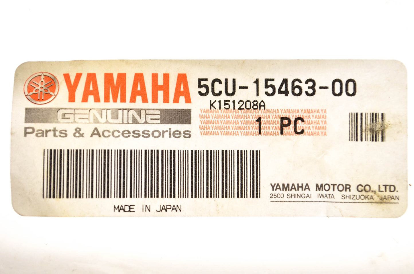 New OEM Yamaha 5CU-15463-00-00 Gasket NOS