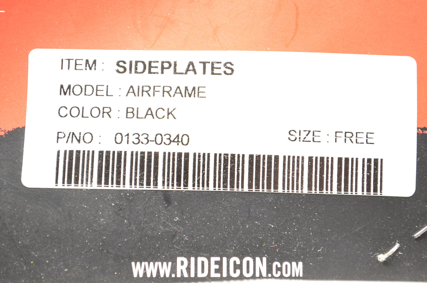 Icon 0133-0340 Sideplate Kit NOS
