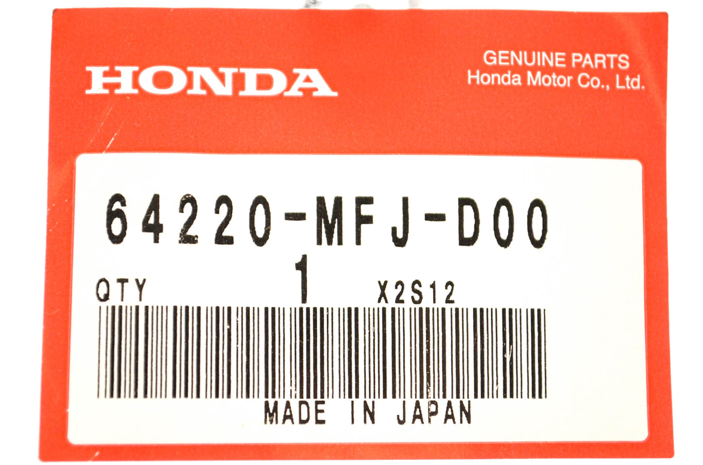 New OEM Honda 64220-MFJ-D00 Spoiler NOS