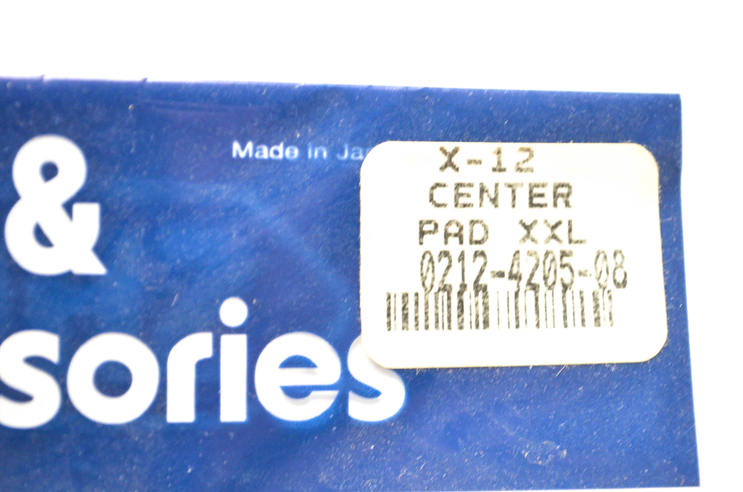 Shoei 0212-4205-08 X12 Center Pad XXL NOS