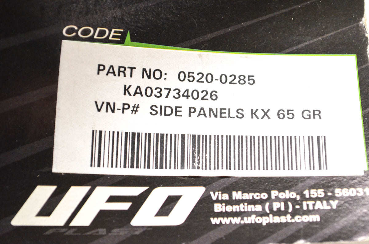 UFO 0520-0285, KA03734026 Side Panel Kit NOS