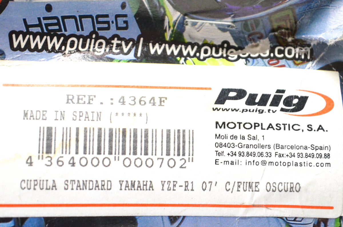 Puig 301581, 4364F Windscreen Kit NOS