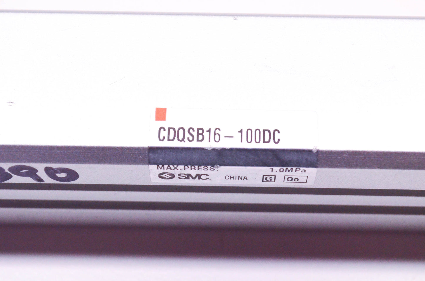 SMC CDQSB16-100DC, 53-0390 Compact Double Action Cylinder Assembly NOS
