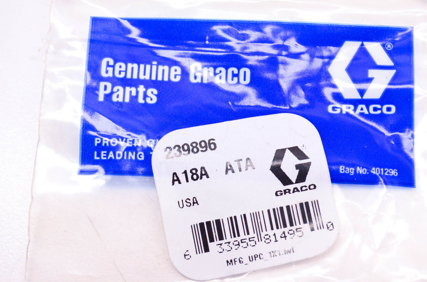 Graco 239896 Fluid Repair Kit NOS