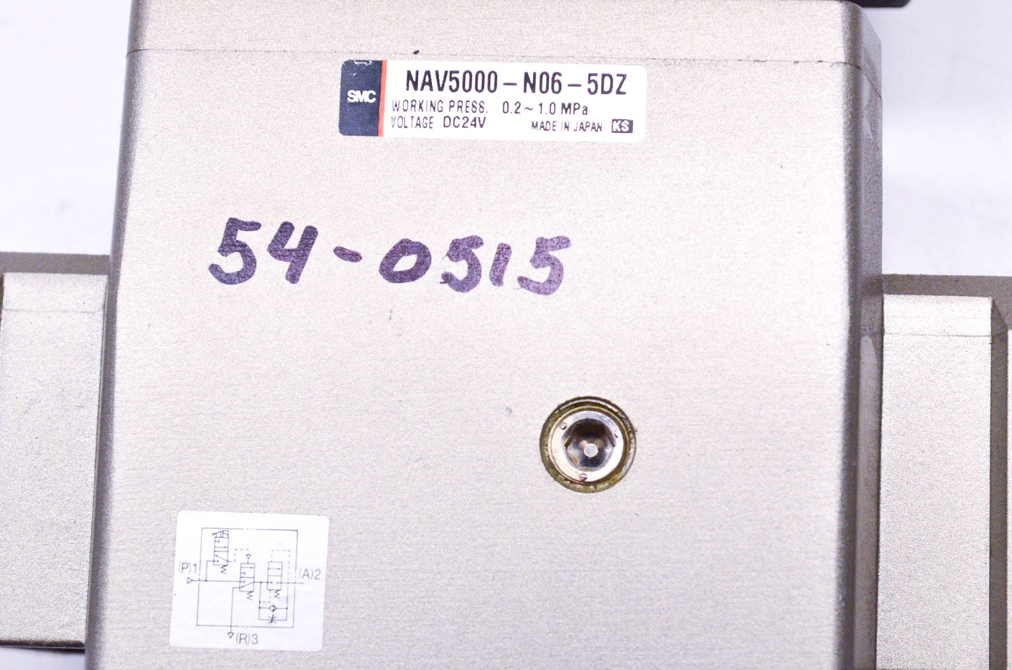 SMC NAV5000-N06-5DZ, 54-0515 Soft Start Valve Body NOS