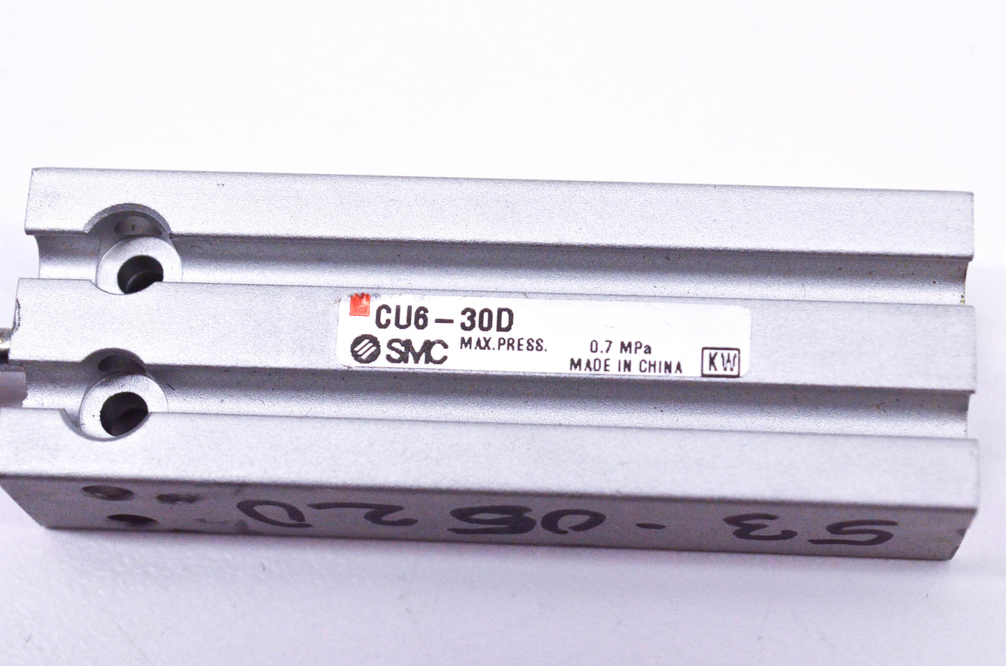SMC CU6-30D, 53-0520 Compact Cylinder NOS