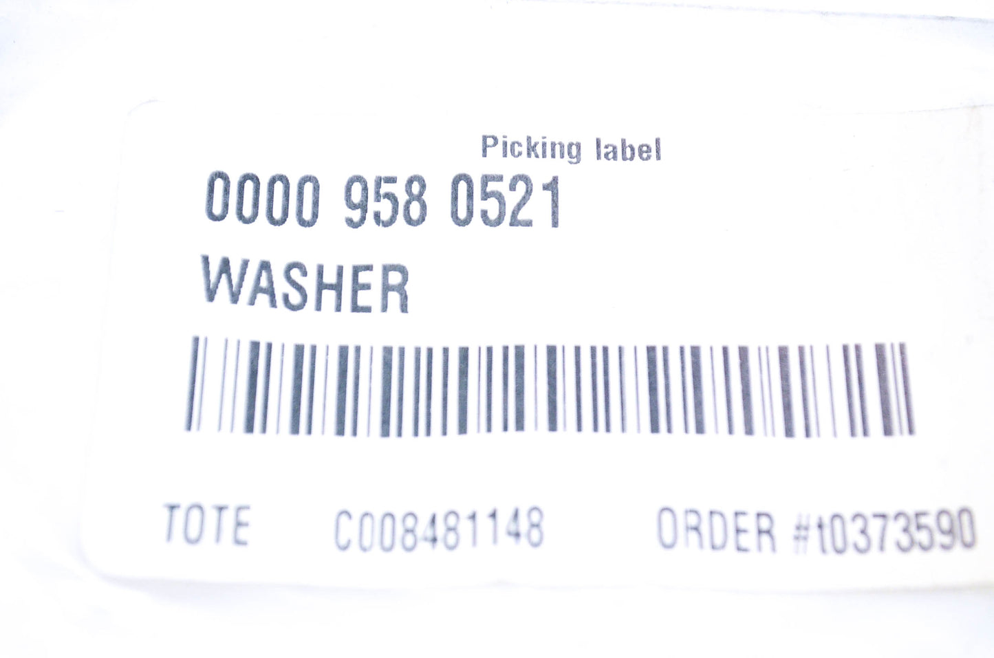 New OEM Stihl 0000-958-0521 Washer NOS