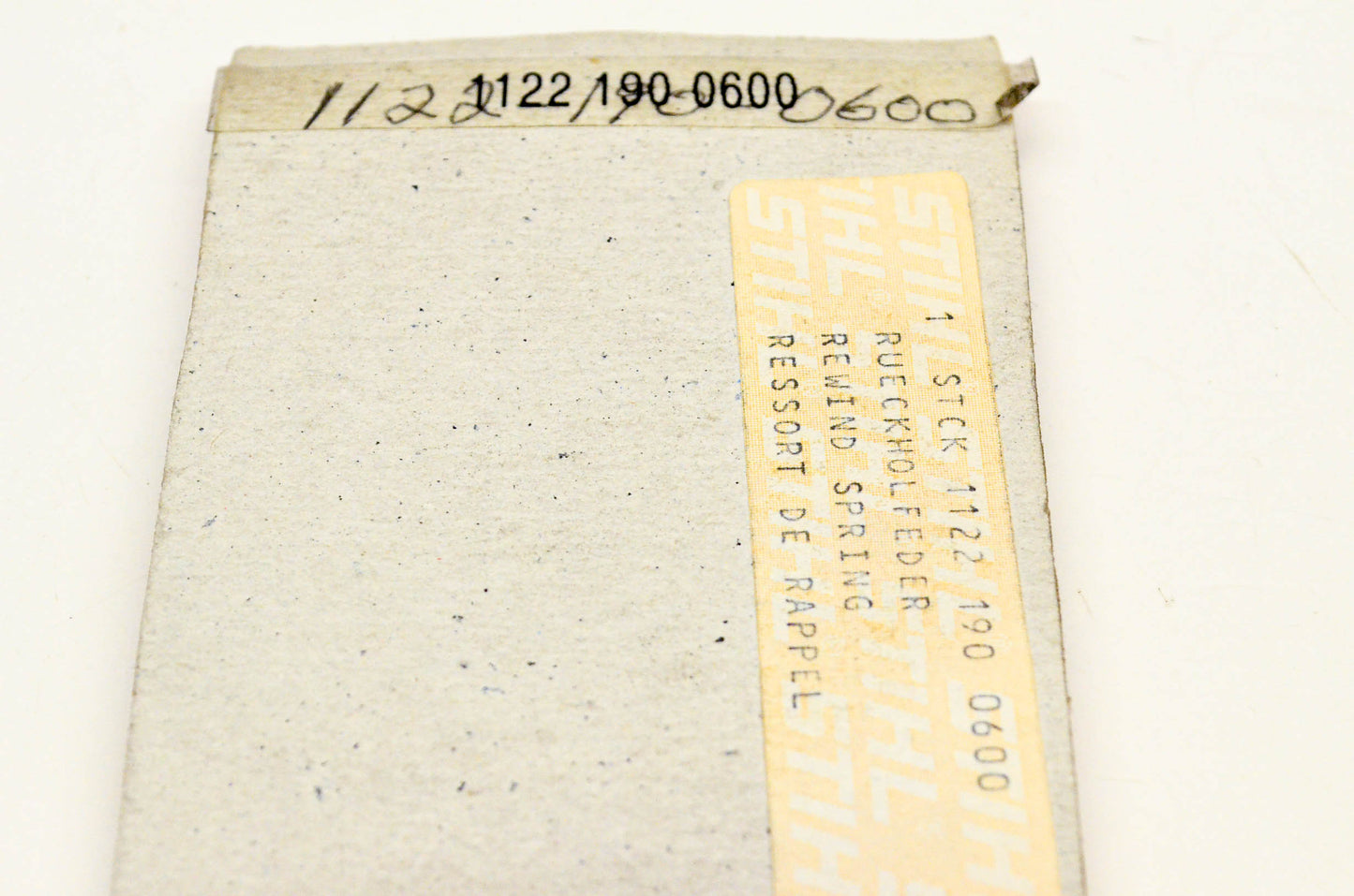 New OEM Stihl 1122-190-0600 Rewind Spring NOS